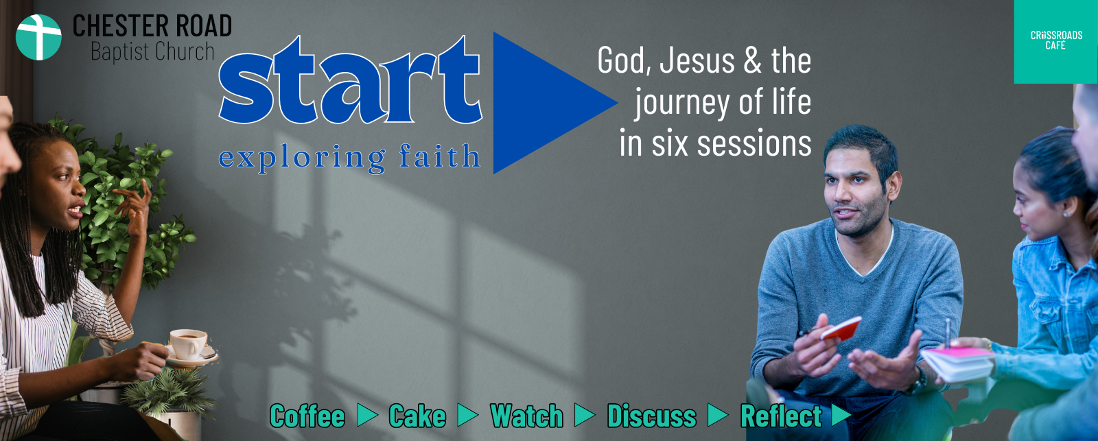 START*exploring faith*22nd April @ 7:30pm